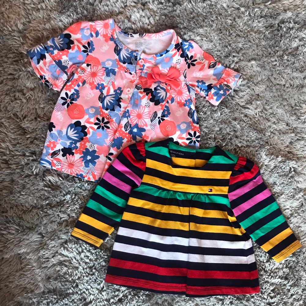 Shirts! Qty: 7, size: 12 months